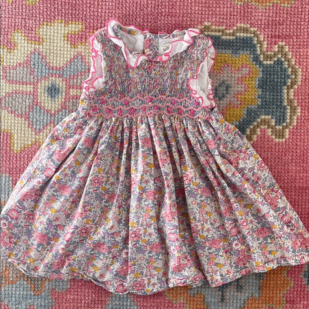 Floral Smocked Dress